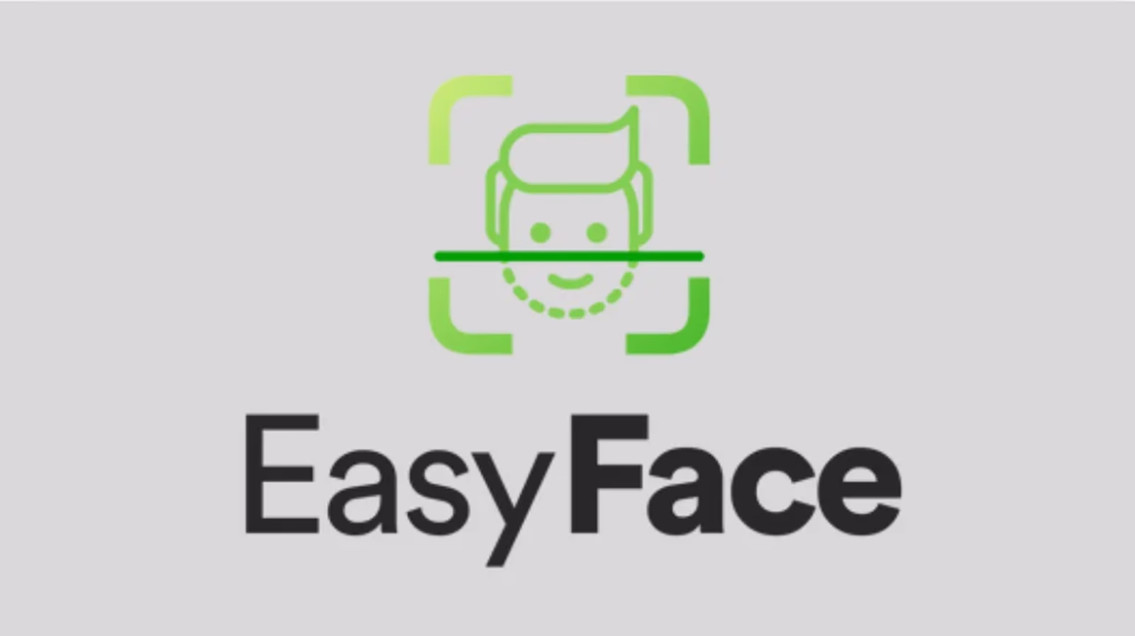 Interfaz del software de reconocimiento facial EasyFace